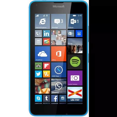 Lumia 640 product page .